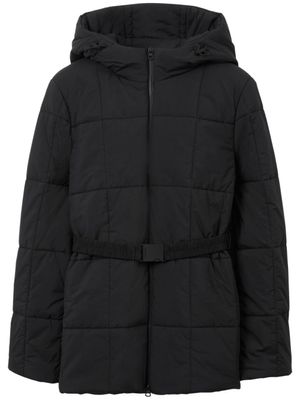 Burberry veste matelassée à manches longues - Noir