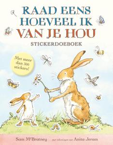 Stickerdoeboek Raad eens hoeveel ik van je hou (Paperback)
