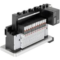 Bürkert 8640 230808 Slangkoppeling 24x (2x 3/2) ventielfunctie NC Aansturing (pneumatiek) Profibus DPV1 met RIO Master 1 stuk(s)