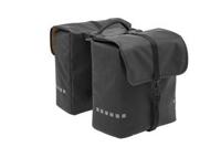 New looxs odense dubbele fietstas - zwart - 39l