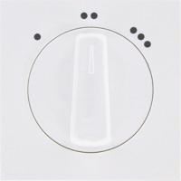 Enzo Kopp hk07 pure mat wit afdekplaat+knop 3-standen schakelaar - 4624080