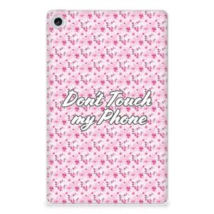 Lenovo Tab M10 Plus (3e generatie) Print Case Flowers Pink DTMP