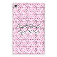 Lenovo Tab M10 Plus (3e generatie) Print Case Flowers Pink DTMP