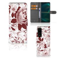 Hoesje Sony Xperia 5III Watercolor Flowers Hoesje Sony Xperia 5III Watercolor Flowers