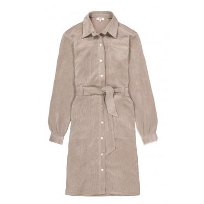 Garcia - Beige | unisex | Jurk | Beige | M | regular | Kamst mode