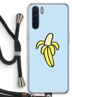 Banana: Oppo A91 Transparant Hoesje met koord