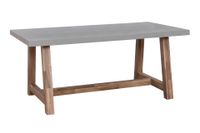 Fonteyn | Tuintafel Monda 180 x 100 cm | Betonlook/Acacia