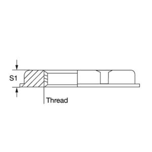 Weidmüller 1697440000 SKMU PG7-K GR Contramoer PG7 Polyamide Grijs-wit (RAL 7035) 100 stuk(s)