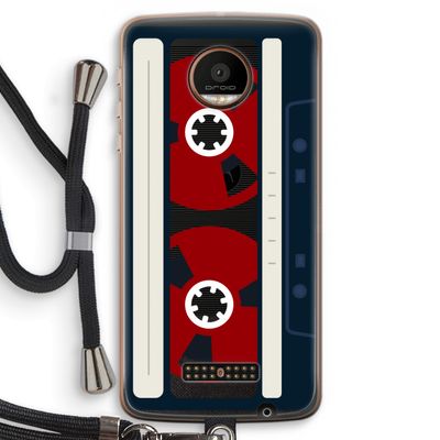 Here's your tape: Motorola Moto Z Force Transparant Hoesje met koord
