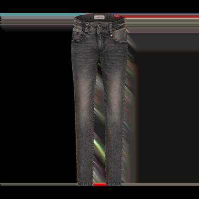 Vingino winter jeansbroek jongens - donker grijs - Aron - skinny fit