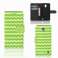 Nokia 2 | Telefoon Hoesje | Waves Green