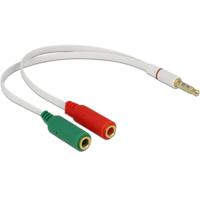 Abi Aux splitter - microfoon en audio