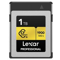 Lexar CFexpress PRO Type B Gold series 1TB - R1900/W1500MB/s