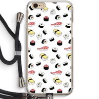 Sushi time: iPhone 6 / 6S Transparant Hoesje met koord