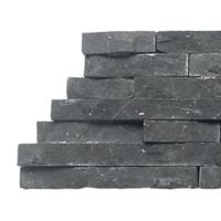 Stabigo Wall Cladding 05 Grey steenstrips 10x50 cm grijs mat