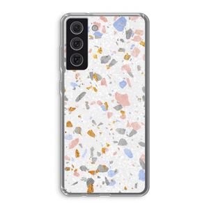 Terrazzo N°8: Samsung Galaxy S21 FE Transparant Hoesje