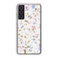 Terrazzo N°8: Samsung Galaxy S21 FE Transparant Hoesje