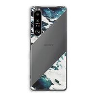 Golven: Sony Xperia 1 III Transparant Hoesje