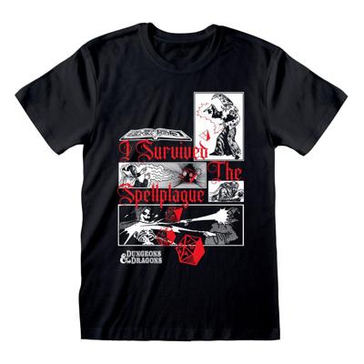 Dungeons & Dragons T-Shirt I Survived The Spellplague Size S