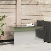VidaXL Buitenopslagdoos zilver 100 x 50,5 x 50 cm staal