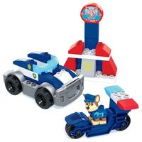 Mattel PAW Patrol: The Movie - Chase's City Police Cruiser Set constructiespeelgoed - thumbnail