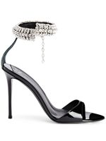 Giuseppe Zanotti sandales Intriigo Bijoux 90 mm - Noir