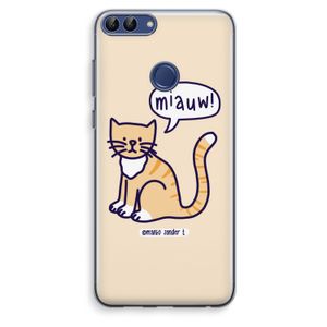 Miauw: Huawei P Smart (2018) Transparant Hoesje