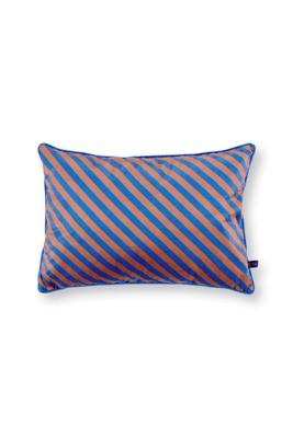 Pip Studio Sierkussen Blokstrepen Blauw