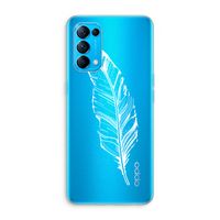 Pluim: Oppo Find X3 Lite Transparant Hoesje Pluim: Oppo Find X3 Lite Transparant Hoesje