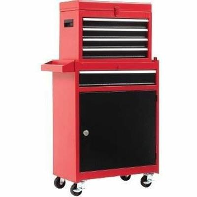 Lade voor gereedschap Domac Rood 7 lades