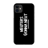 Neuters (zwart): Volledig geprint iPhone 11 Hoesje