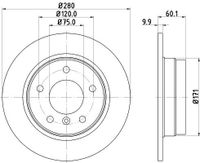 Remschijf 8DD355127051