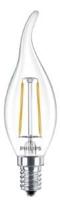 Philips LED tipkaars E14 2-25W 2700K filament helder - LED3723