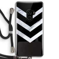 Marmeren pijlen: Xiaomi Mi Mix 2 Transparant Hoesje met koord