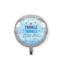 Folieballon Twinkle Jongen - 46 cm - thumbnail