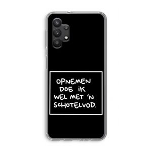 Schotelvod: Samsung Galaxy A32 5G Transparant Hoesje
