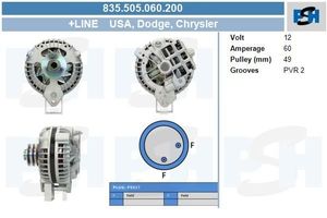 Dynamo Chrysler 835505060200