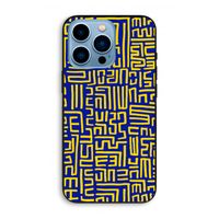 Majorelle Blue Print: iPhone 13 Pro Max Biologisch afbreekbaar hoesje