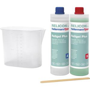 HellermannTyton 435-00752 Religel Plus 1000ml-SIG-CL/GN Tweecomponenten gel Inhoud: 1 stuk(s)