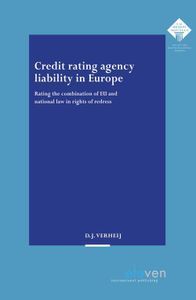 Credit rating agency liability in Europe - D.J. Verheij - ebook