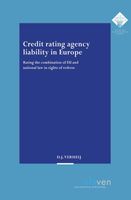 Credit rating agency liability in Europe - D.J. Verheij - ebook - thumbnail