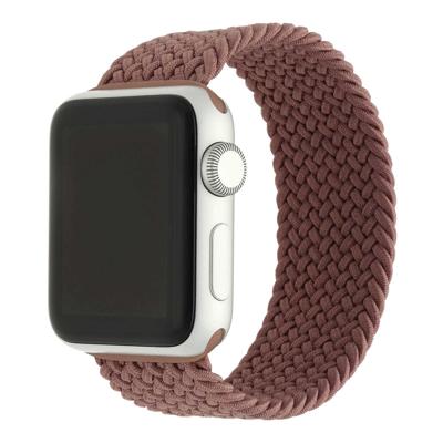 Apple Watch Nylon Gevlochten Solo Band - Smoke Purple - 44, 45, 46 & 49mm - M Apple Watch Nylon Gevlochten Solo Band - Smoke Purple - 44, 45, 46 & 49mm - M