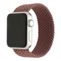 Apple Watch Nylon Gevlochten Solo Band - Smoke Purple - 44, 45, 46 & 49mm - S