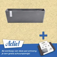 Pot bruges l65cm grijs