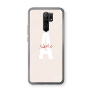 Strawberry Milkshake: Xiaomi Redmi 9 Transparant Hoesje