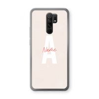 Strawberry Milkshake: Xiaomi Redmi 9 Transparant Hoesje