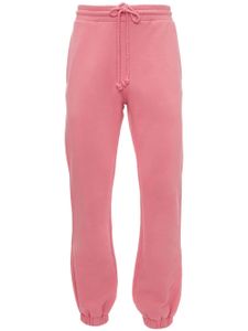 JW Anderson pantalon de jogging en coton à lien de resserrage - Rose