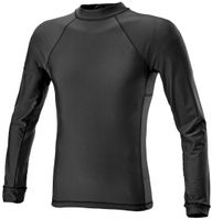 Defcon 5 longsleeve heren lycra/mesh zwart - thumbnail