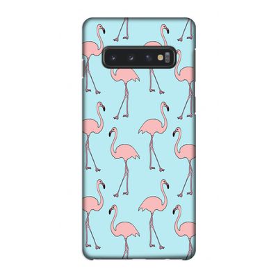Anything Flamingoes: Samsung Galaxy S10 4G Volledig Geprint Hoesje
