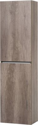 Ben Limara Hoge kast links 45x29x165 cm Nebraska Eiken/Aluminium